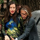 Slavn otec s jet slavnj dcerou, herekou Liv Tyler.