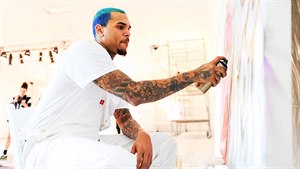 Chris Brown v akci Chris Brown v akci