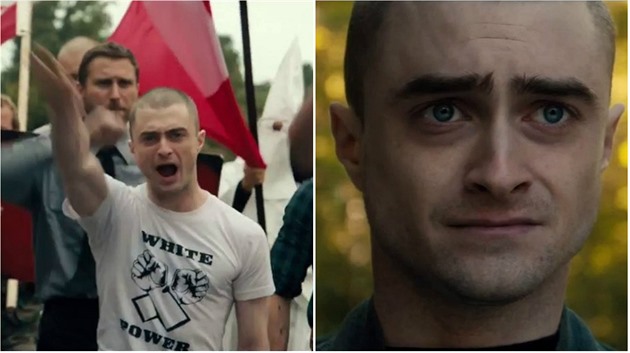 Radcliffe jako hailující neonacista? Tak to tu jet nebylo!
