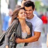 Selena Gomez a Taylor Lautner