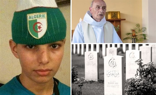 Devatenáctiletý islamista Adel Kermiche ve Francii zavradil knze. Muslimská...