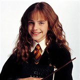 Emma Watson v roli Hermiony Grangerov.