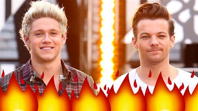 Niall Horan a Louis Tomlinson