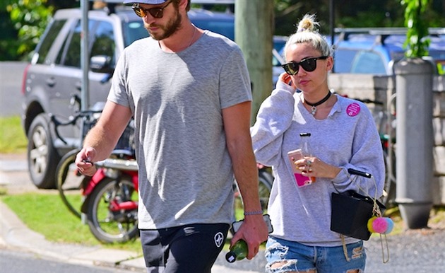 Miley Cyrus a Liam Hemsworth