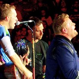 James Corden a Coldplay