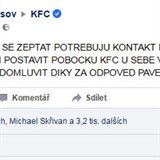 Zjem o malho trollka zaehl jeho pspvek na Facebooku KFC.