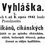 Protektortn vyhlka, na jejm zklad bylo rozhodnuto o likvidaci eskch...