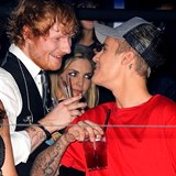 Justin Bieber a Ed Sheeran