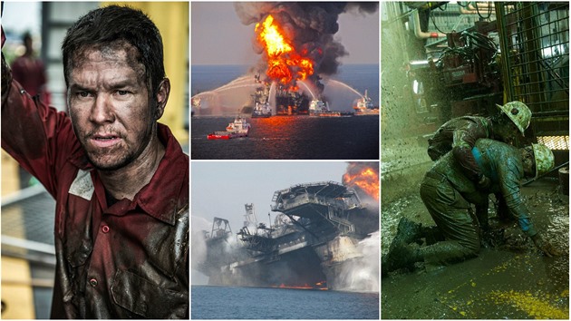 Mark Wahlberg hraje halvní roli ve snímku o výbuchu a potopení ropné ploiny...