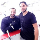 Spoluhri z Philadeplhie: Radko Gudas a Michal Neuvirth.