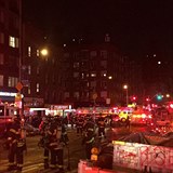 Ptomnost stovek hasi, policist a zchran v ulicch Manhattanu zpsobila...