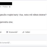 Prv tento koment nar na kauzu s kartou Mastercard. Za pednku, kter...