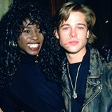 Sinitta a Brad Pitt