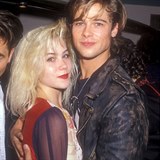 Christina Applegate a Brad Pitt.