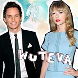 Taylor Swift a Eddie Redmayne