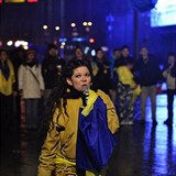 Euromajdan byla srie dlouhotrvajcch masovch obanskch protest a obansk...