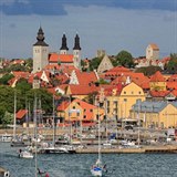 K incidentu dolo v jinak poklidnm msteku Visby na ostrov Gotland.