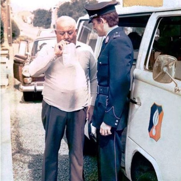 Belgick federln policie sz na kouzlo historie. Men alkoholu v krvi...