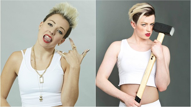 Anna Slováková nebo Adam Miík? Kdo je lepé Miley Cyrus?