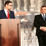 Duo Ovek - Forejt na tiskov konferenci.