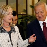 Ne Karimov zemel, stail se sejt s Hillary Clintonovou.