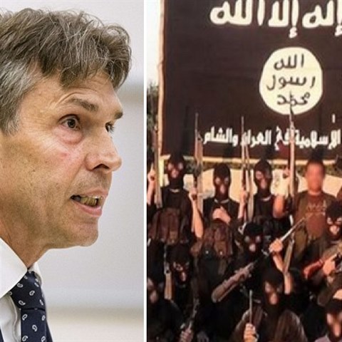 Hlavn protiteroristick koordintor nizozemskch tajnch slueb Dick Schoof...
