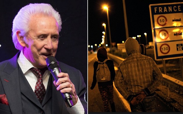 Britský zpvák Tony Christie se vracel z koncertního turné pes Francii dom do...