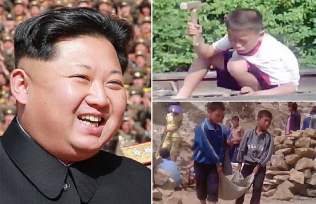 V Severní Koreji jdou vekerá lidská práva stranou. Diktátor Kim ong Un nutí k...