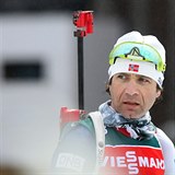 Nor Ole Einar Bjorndalen je nejvt biatlonovou hvzdou.