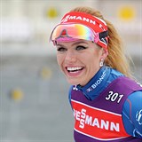 Gabriela Koukalov je tv i nejvt hvzdou biatlonu, sportu, kter se stal...