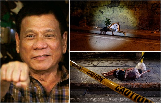 Boj filipínského prezidenta s drogovými dealery je pkn krvavý.