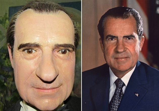 Richard Nixon nebyl dvakrt populrnm prezidentem, ale zpodobnn nose po...