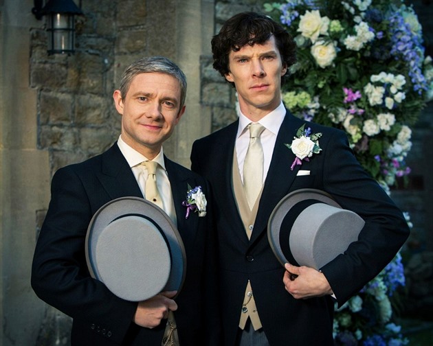 Martin Freeman a Benedict Cumberbatch