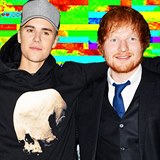 Justin Bieber a Ed Sheeran