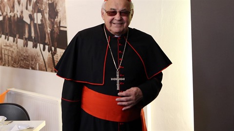 Kardinál a praský arsibiskup Miloslav Vlk.