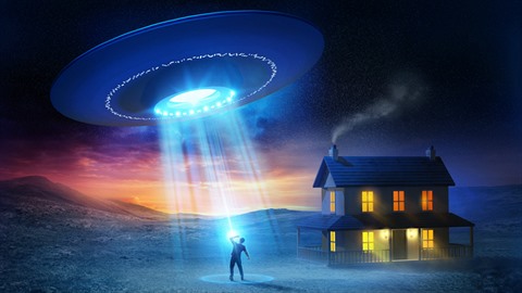 Únosy UFO jsou populárním záhadným fenoménem. Mu z britského Devonu tvrdí, e...