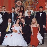 Svatba se odehrvala v Kyjev, tam pak odletli manel slavit i prvn vro,...