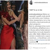 Jak hodnot Andrea Bezdkov kln na Miss Universe? Rozhodn nect z᚝.