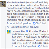 Jgr se nechal nelibm komentem na jeho osobu vyprovokovat k reakci.