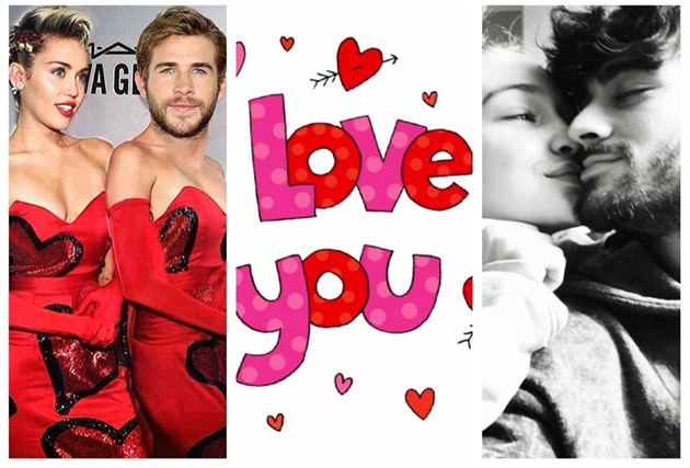 Miley a Liam / Gigi a Zayn