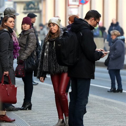 Hereka je stedem pozornosti i na tramvajov zastvce.