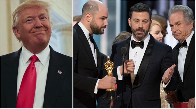 Donald Trump se vysmál Oscarm.