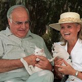Helmut Kohl s  manelkou Hannelore.