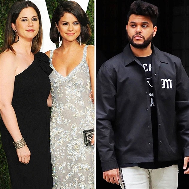 Selena s mámou Teefey / The Weeknd