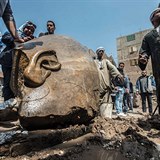 V Egypt nali sochu slavnho farana!