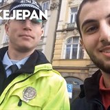 Youtuber MikeJePan se bav tm, e si stl z policist.