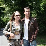 Radek tpnek a Martina Hingisov mli ped svatbou. Z t ale selo.