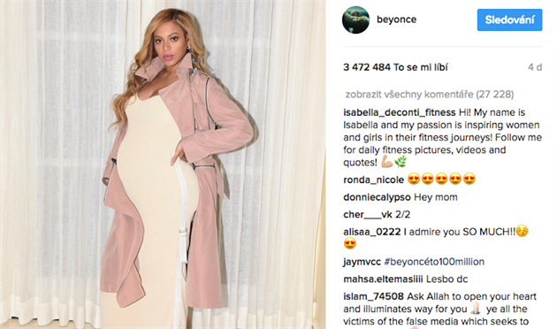 Beyoncé nezapomíná na své fanouky.