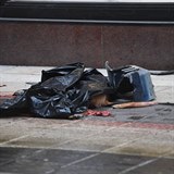 Mrtv tla v ulicch Stockholmu