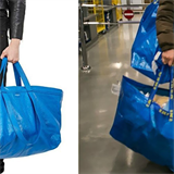 Nejnovj taka Balenciaga vypad jako z IKEA.